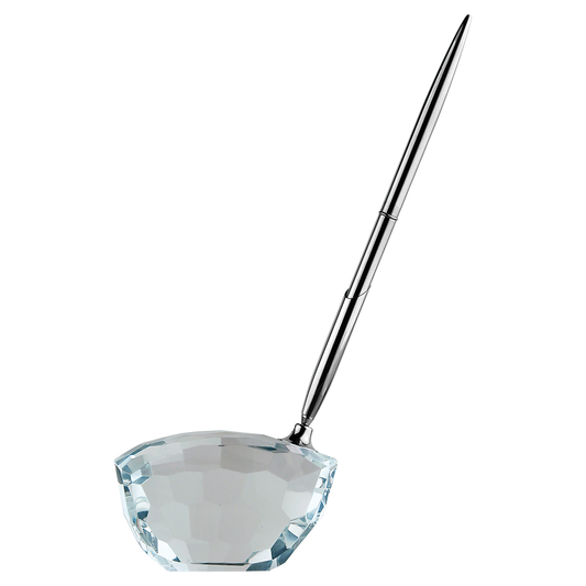 3 3/8" x 9" Crystal Golf Club with Pen Corporate Awards - Golf - Premium Crystal award